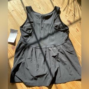 Athleta black passenger tank medium new
